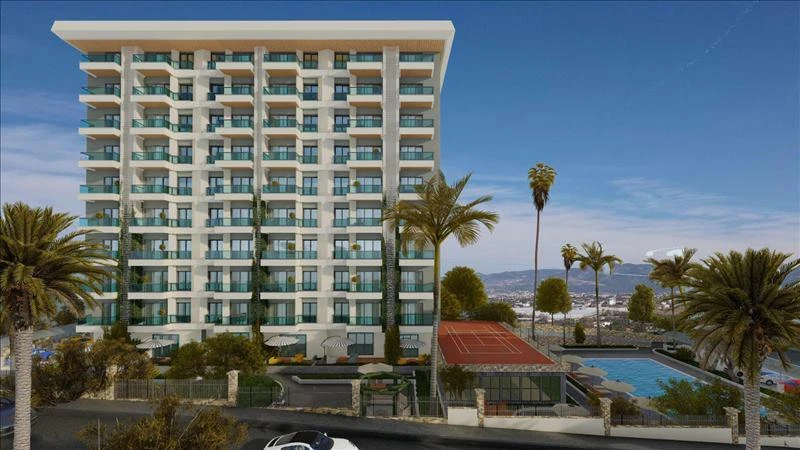 Резиденция с бассейнами и спа-комплексом недалеко от моря, Авсаллар, Турция Резиденция с бассейнами и спа-комплексом недалеко от моря, Авсаллар, Турция