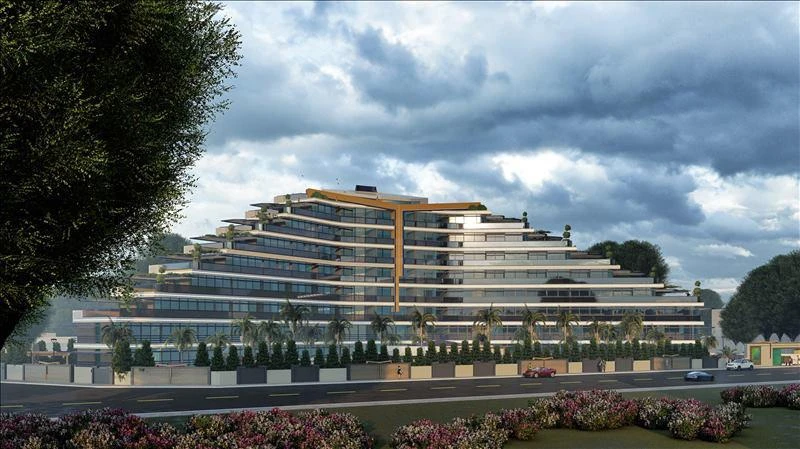 Новая резиденция с бассейнами и панорамным видом рядом с пляжем, Анталья, Турция