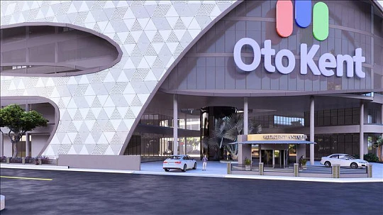 Комплекс с коммерческим центром рядом с аэропортом и центром Аксу, Турция