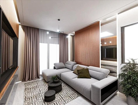 Новая малоэтажная резиденция с бассейнами рядом с аэропортом Газипаша, Анталья, Турция