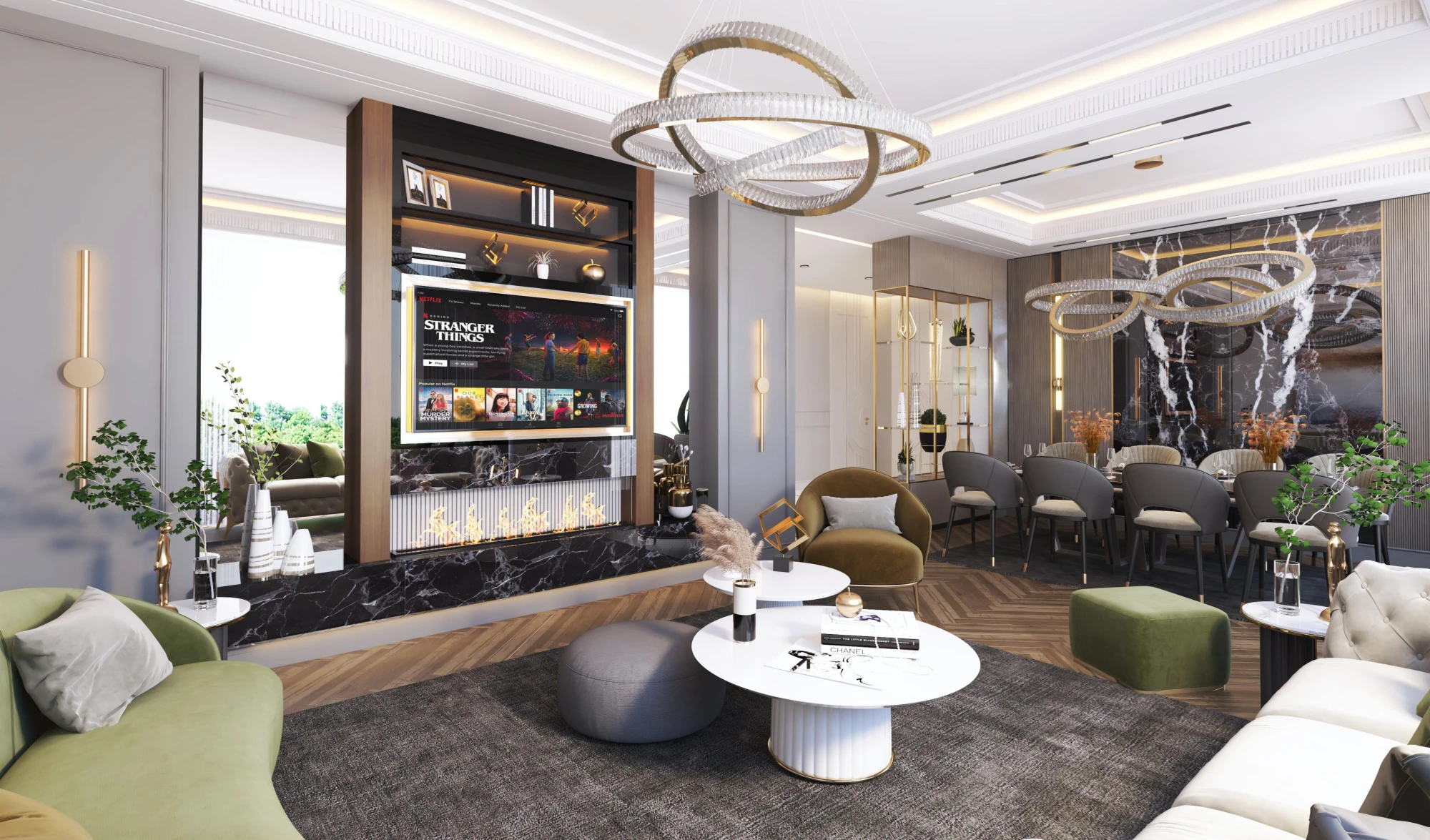 Новая малоэтажная резиденция с бассейнами, зелеными зонами и детскими площадками, Коджаэли, Турция Новая малоэтажная резиденция с бассейнами, зелеными зонами и детскими площадками, Коджаэли, Турция