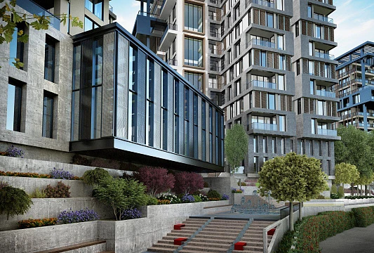 Новые апартаменты в развивающемся районе Кягытхане, Стамбул, Турция