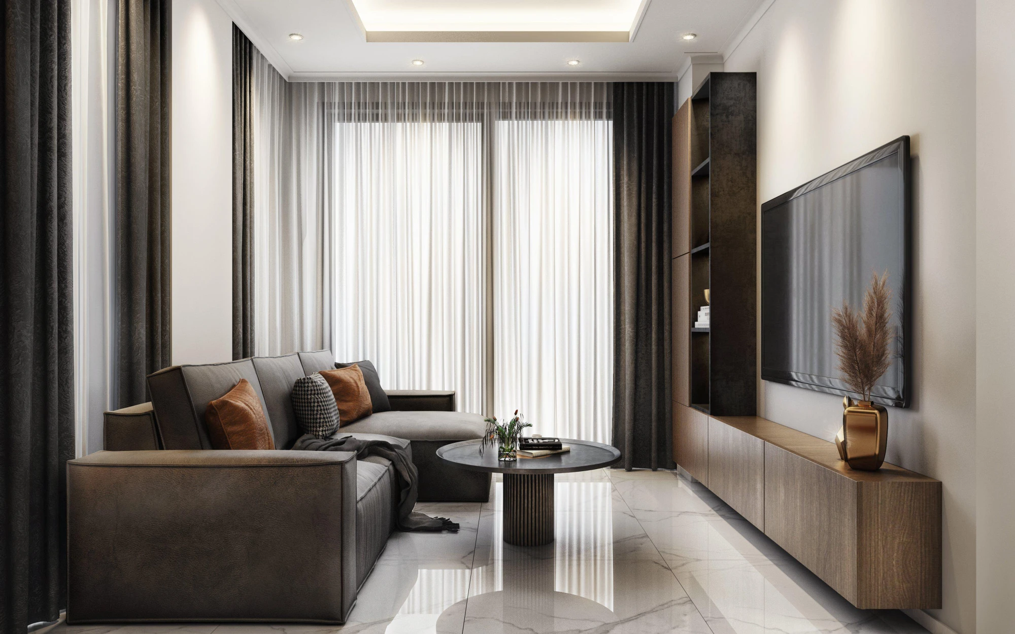 Резиденция с бассейном и детской площадкой, Оба, Турция