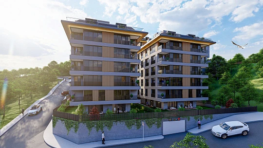 Жилой комплекс с панорамным видом на город в экологически чистом районе, Ускюдар, Стамбул, Турция