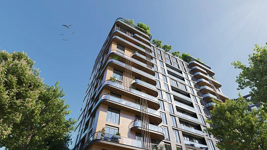 Новая резиденция с зеленой зоной и бассейнами в престижном районе, рядом с центром города, Стамбул, Турция