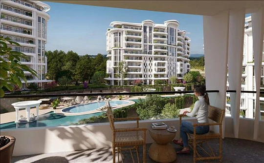 Новая резиденция с бассейнами, развлекательными зонами и спортивными площадками, Коджаэли, Турция