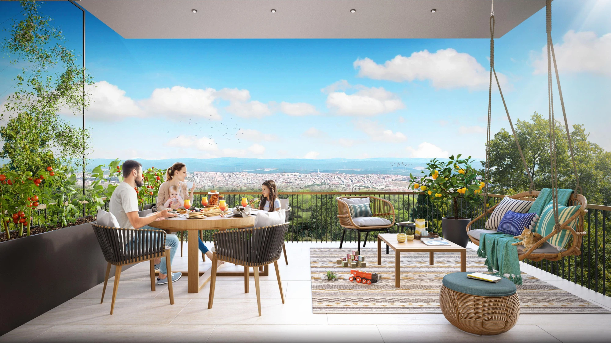 Жилой комплекс в окружении парка, рядом с Международным финансовым центром, Стамбул, Турция Жилой комплекс в окружении парка, рядом с Международным финансовым центром, Стамбул, Турция