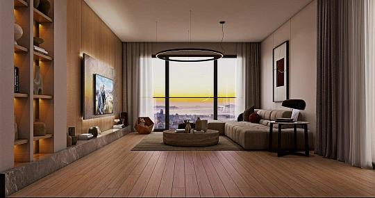Квартиры с видом на море в новом жилом комплексе, район Малтепе, Стамбул, Турция