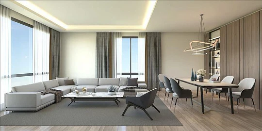 Новая резиденция с 5-звездочным отелем, бассейнами и конференц-залами рядом с автомагистралями, Стамбул, Турция
